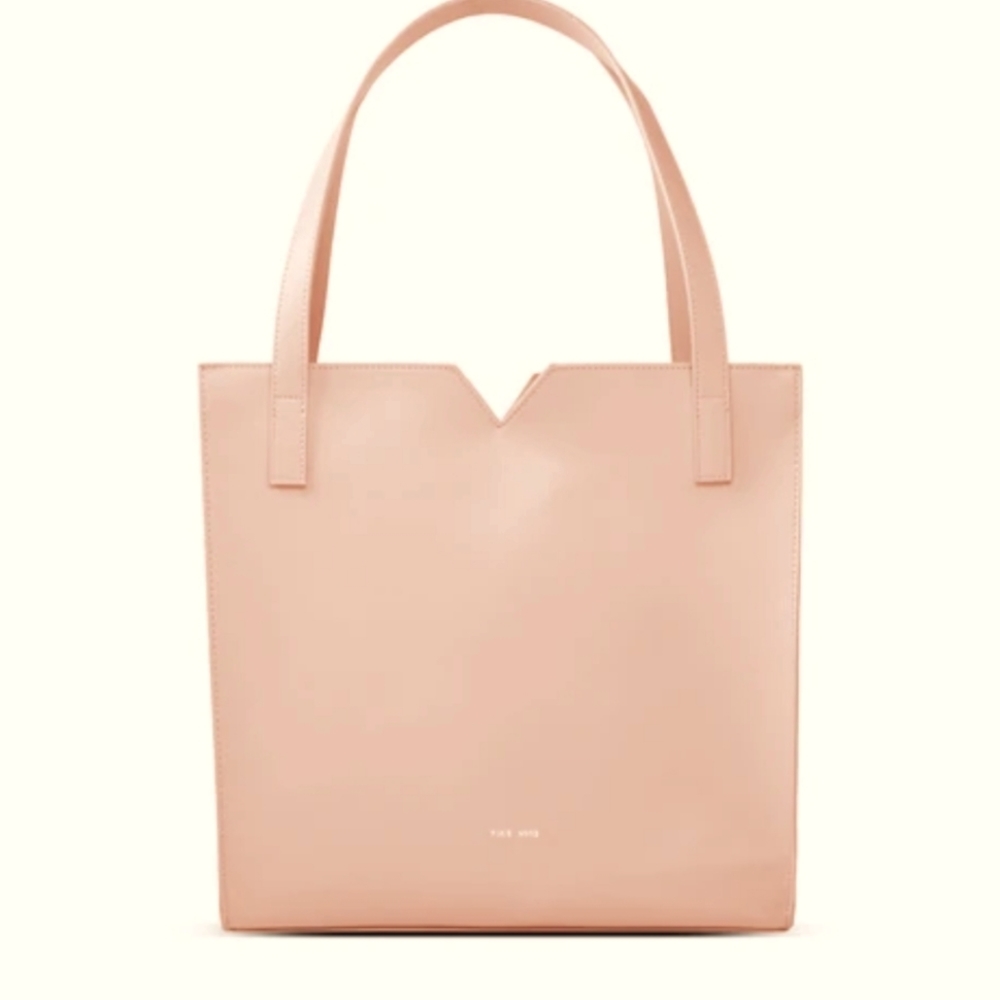 Beautiful pale pink Pixie Mood vegan tote